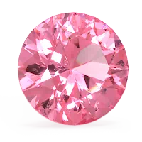 Round Lab Pink Sapphire