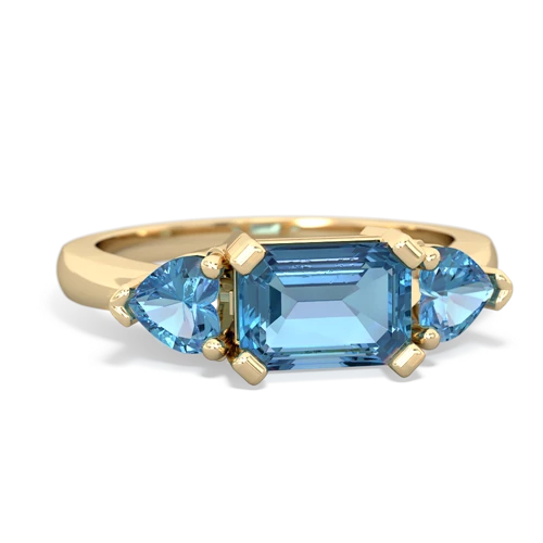 blue topaz-opal timeless ring