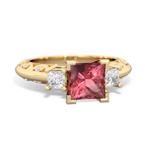 tourmaline engagement ring