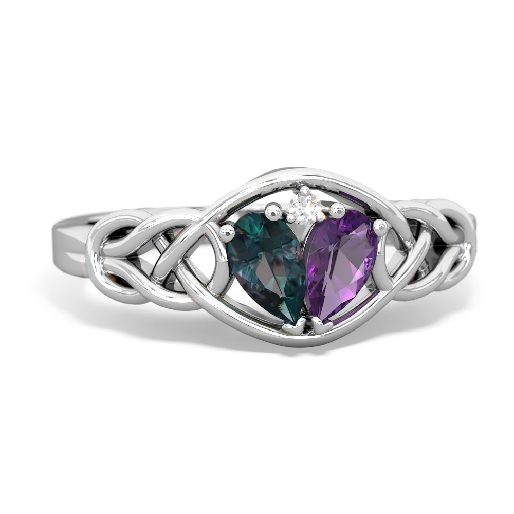 Alexandrite hot sale celtic ring