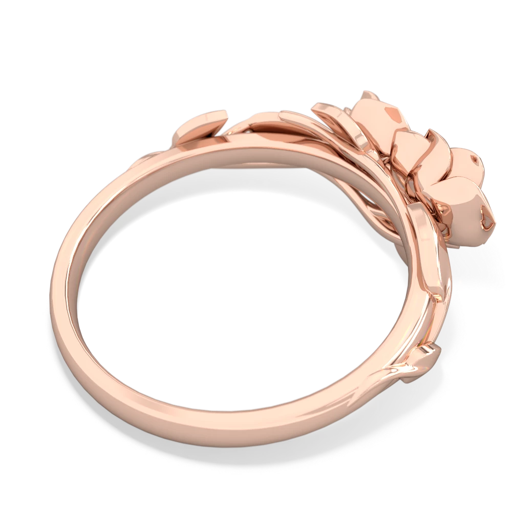 Amethyst Rose Garden 14K Rose Gold ring R5510