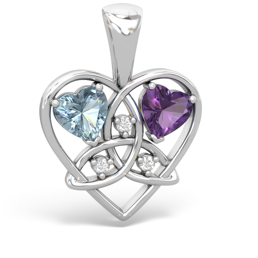 Amethyst and aquamarine on sale jewelry