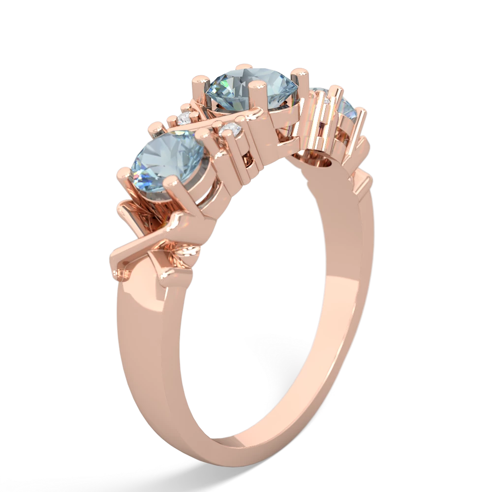 Onyx Hugs And Kisses 14K Rose Gold ring R5016