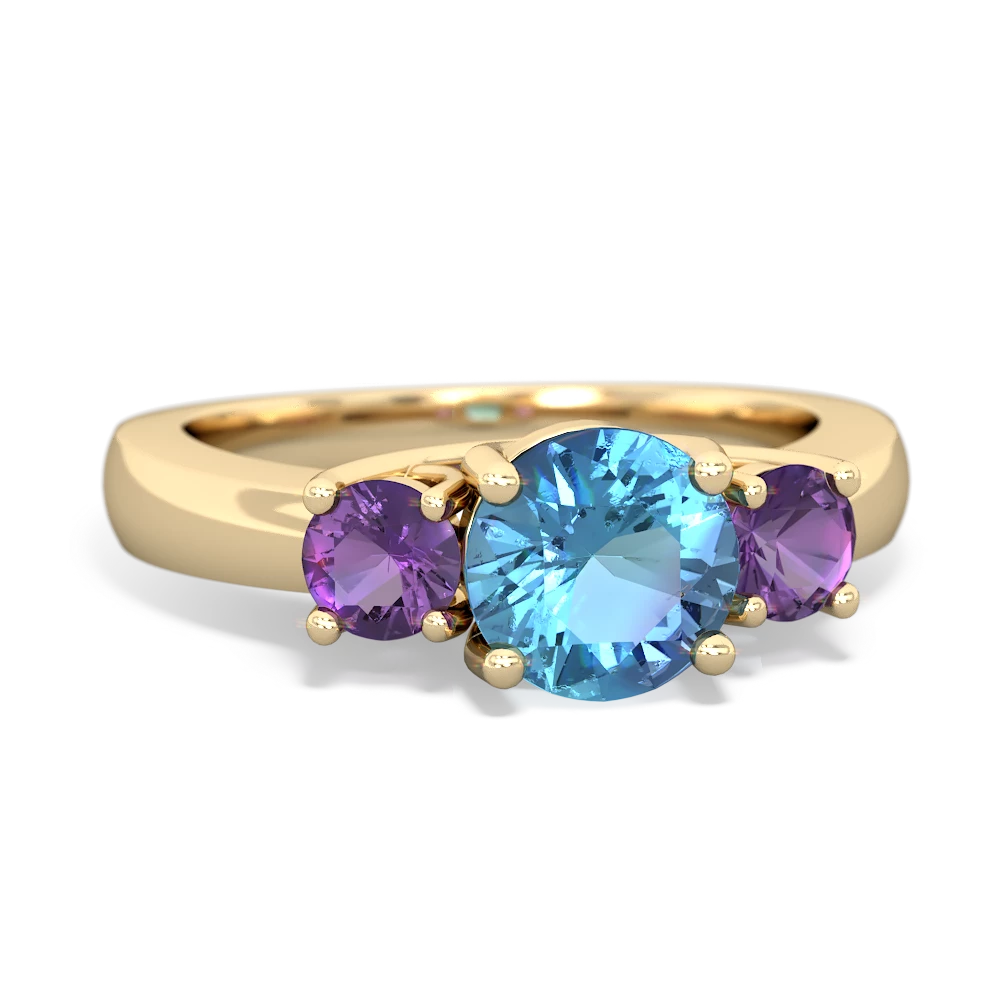 Topaz sales amethyst ring