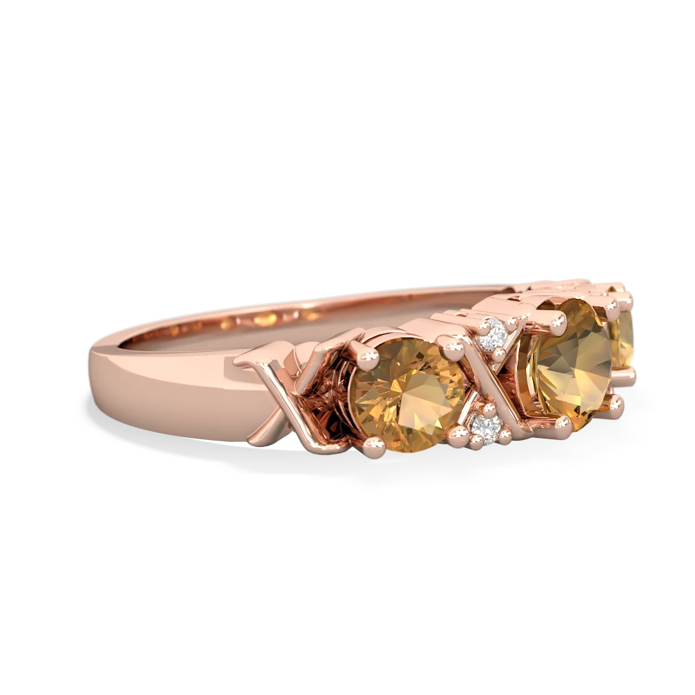 Opal Hugs And Kisses 14K Rose Gold ring R5016