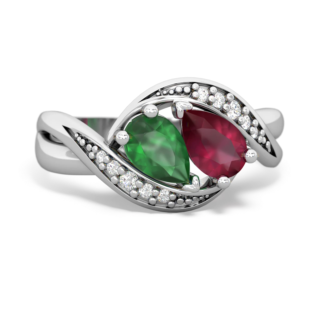 May Birthstone RING; Juwels & Co. July (Ruby) / White Gold