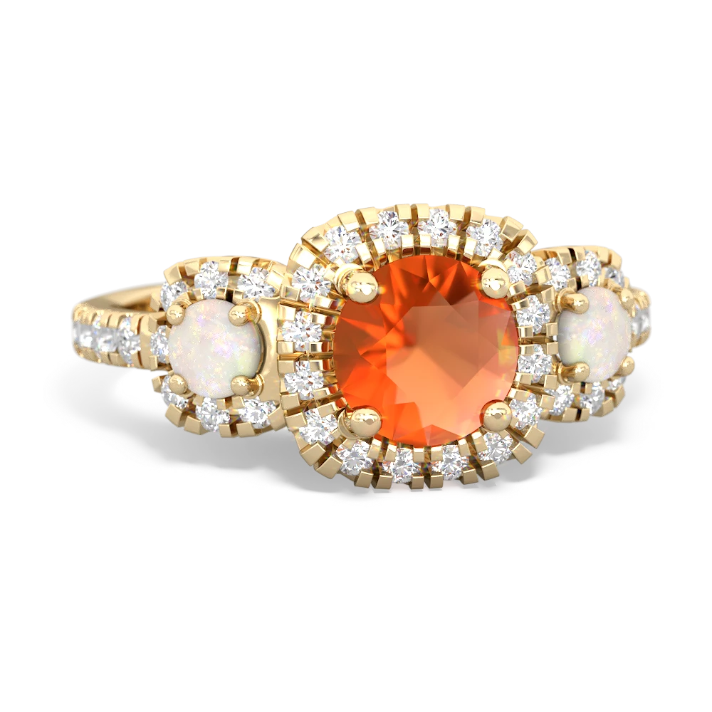 Fire Opal Rings