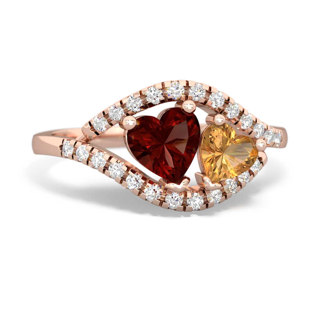 Garnet shop mothers ring