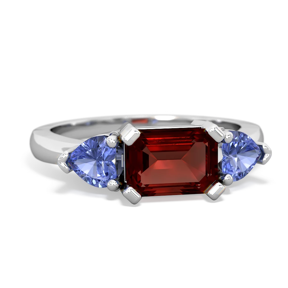 Garnet and 2025 tanzanite ring