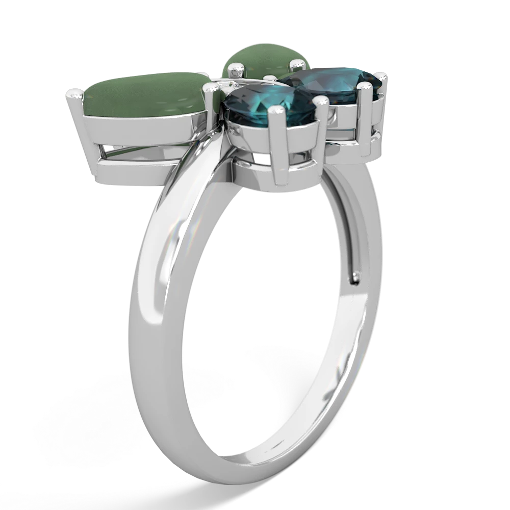 Jade on sale butterfly ring