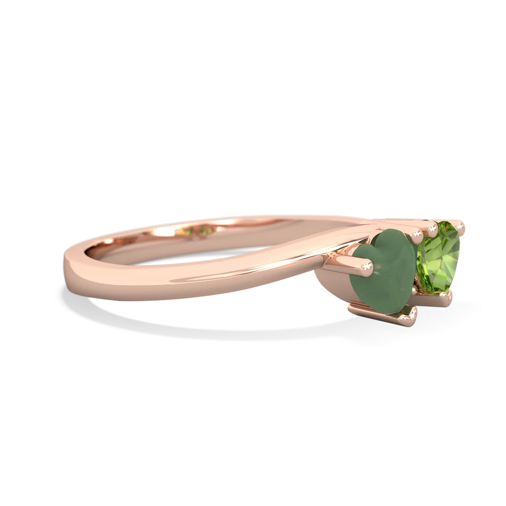 Jade Sweethearts 14K Rose Gold ring R5260