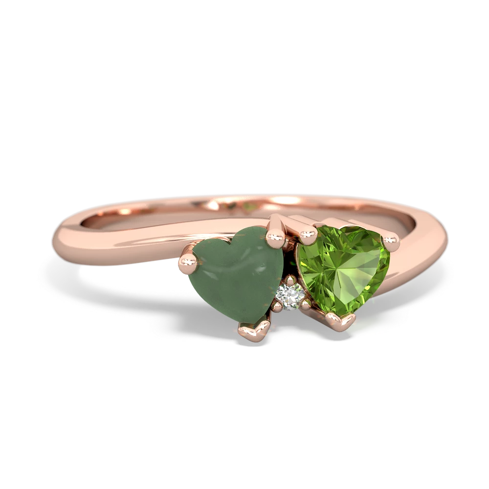 Jade Sweethearts 14K Rose Gold ring R5260