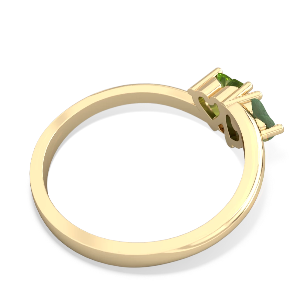 Jade Sweethearts 14K Yellow Gold ring R5260