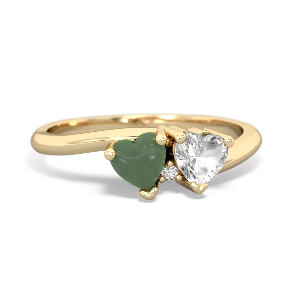 Jade Sweethearts 14K Yellow Gold ring R5260