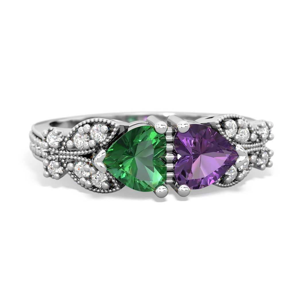 Emerald and deals amethyst jewelry