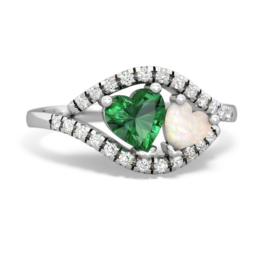 Opal and emerald deals mothers ring