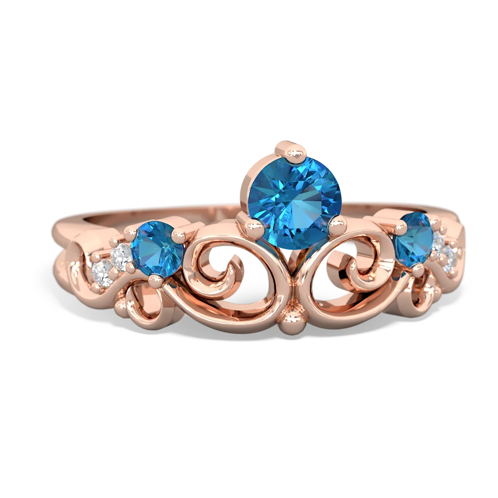 Alexandrite Crown Keepsake 14K Rose Gold ring R5740