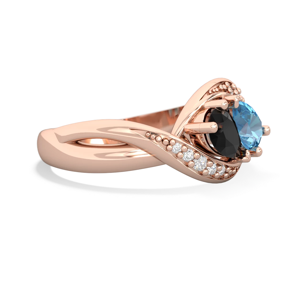 Onyx Summer Winds 14K Rose Gold ring R5342