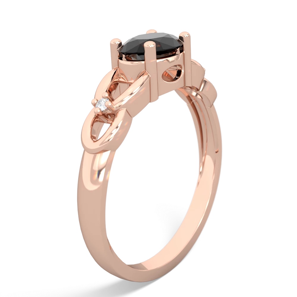 Onyx Links 14K Rose Gold ring R4032