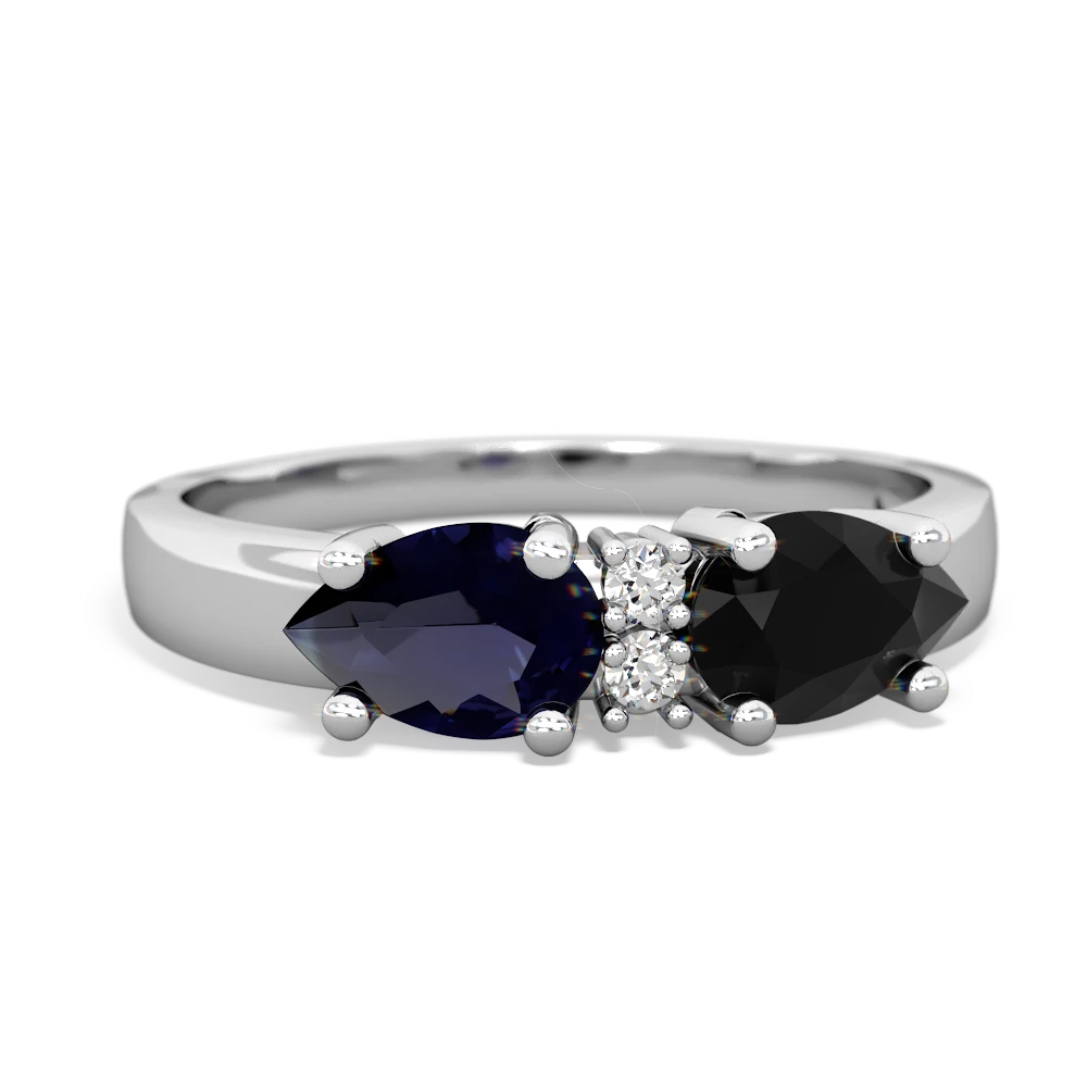 black sapphire rings for women