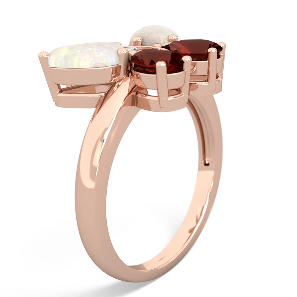 Opal Butterfly 14K Rose Gold ring R2215