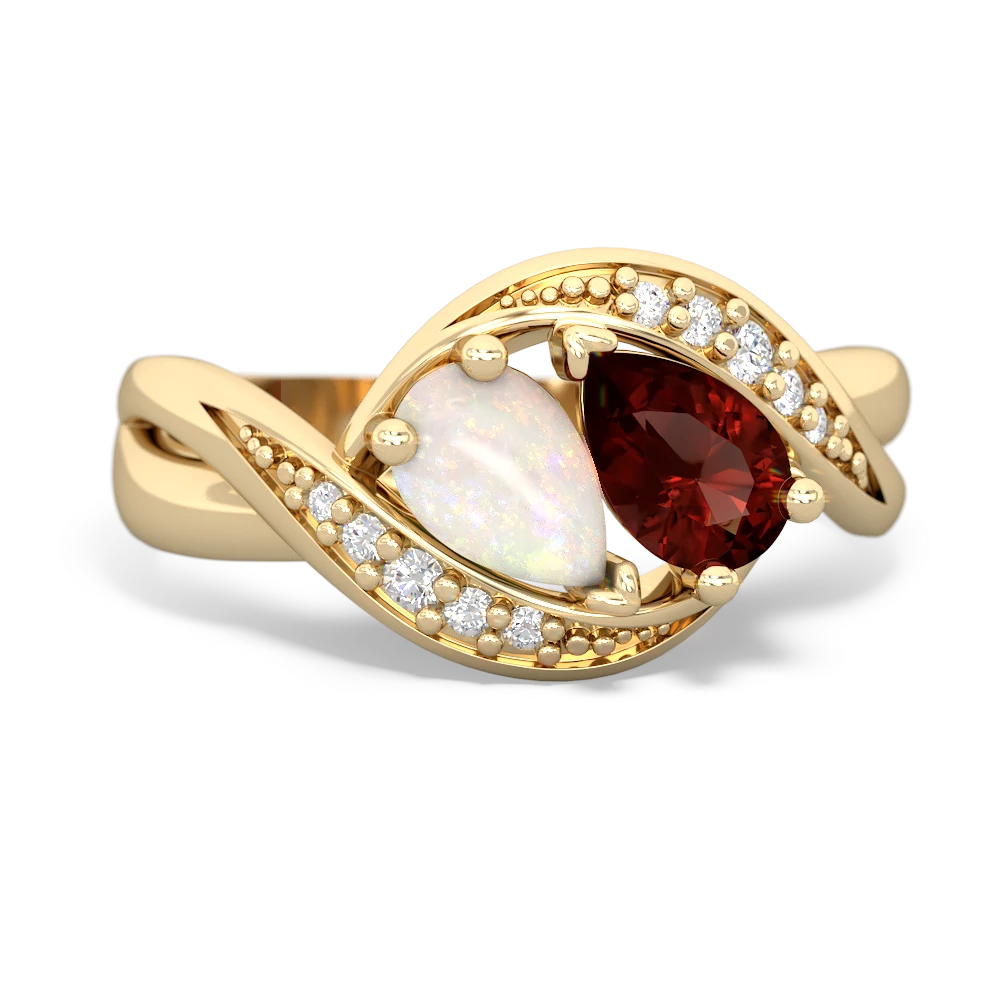 Opal Summer Winds 14K Yellow Gold ring R5342