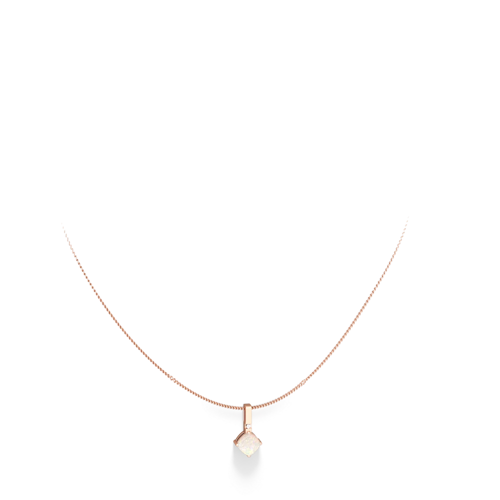 Opal Simply Elegant 14K Rose Gold pendant P2489