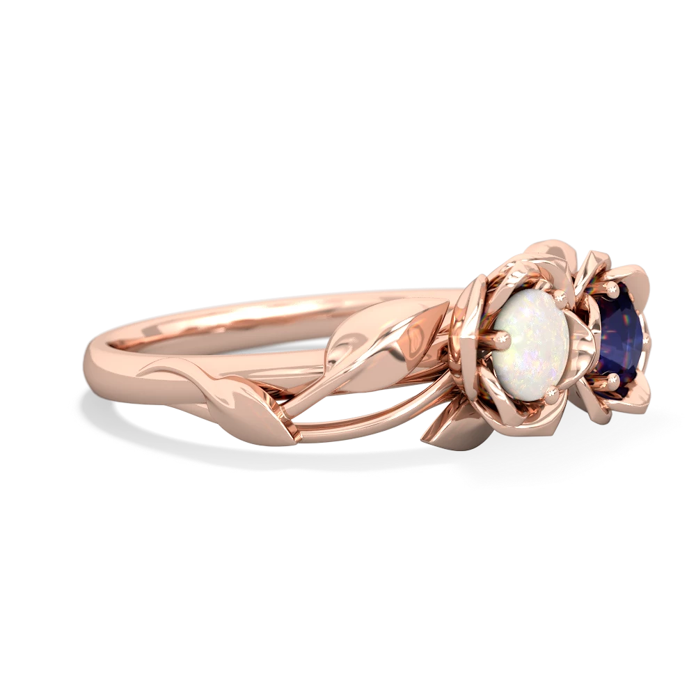 Opal Rose Garden 14K Rose Gold ring R5510