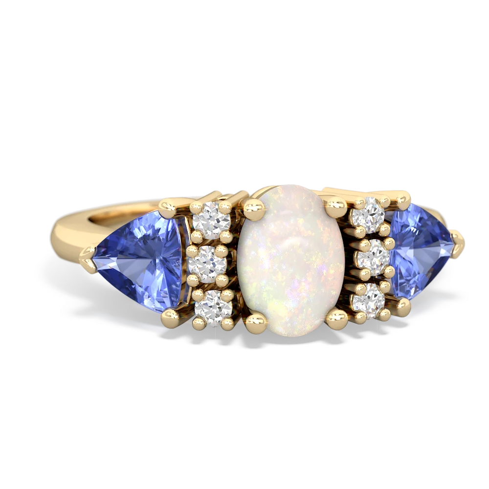 Tanzanite and hot sale opal jewelry