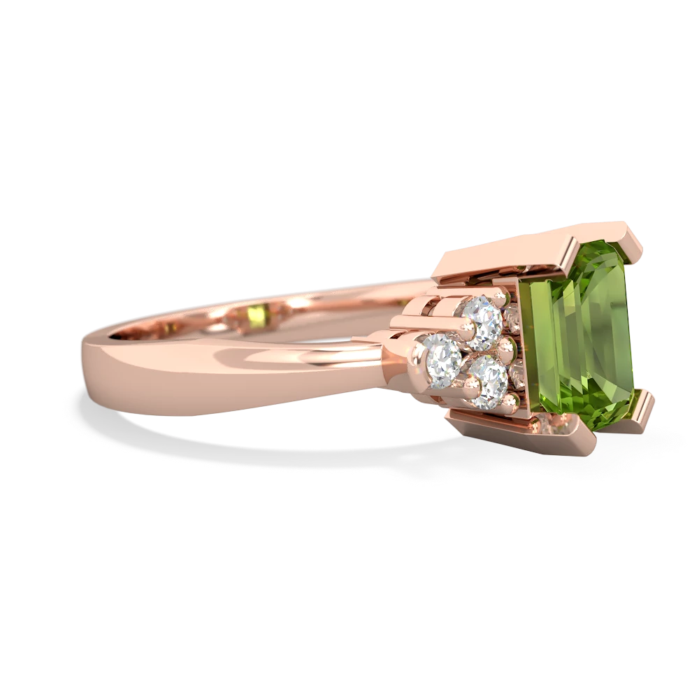 Peridot Timeless Classic 14K Rose Gold ring R2591