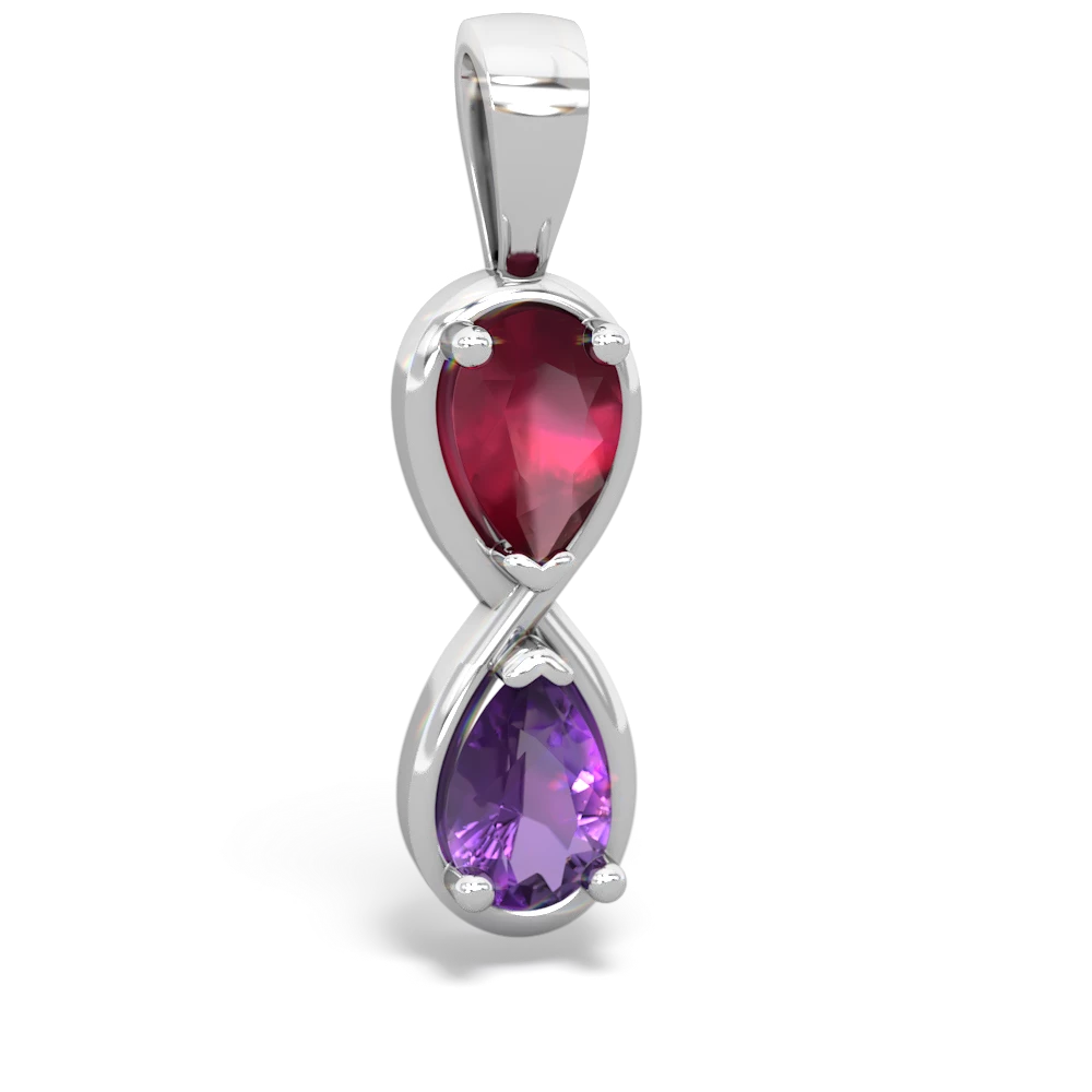 Ruby and deals amethyst jewelry