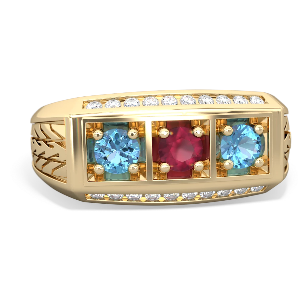 Navratna (नवरत्न) Ring | Navratna Ring Design - KuberBox.com