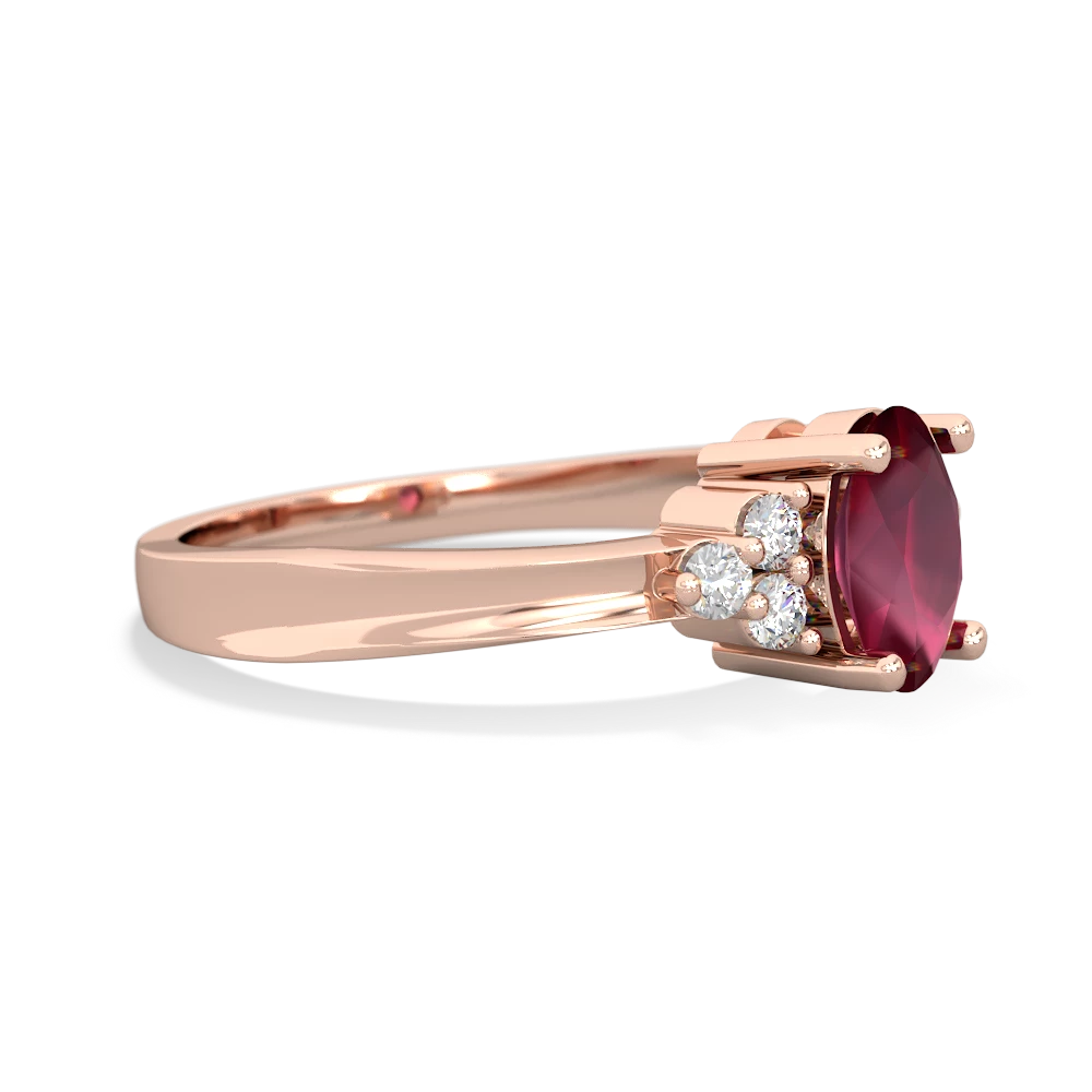 Ruby Simply Elegant 14K Rose Gold ring R2113