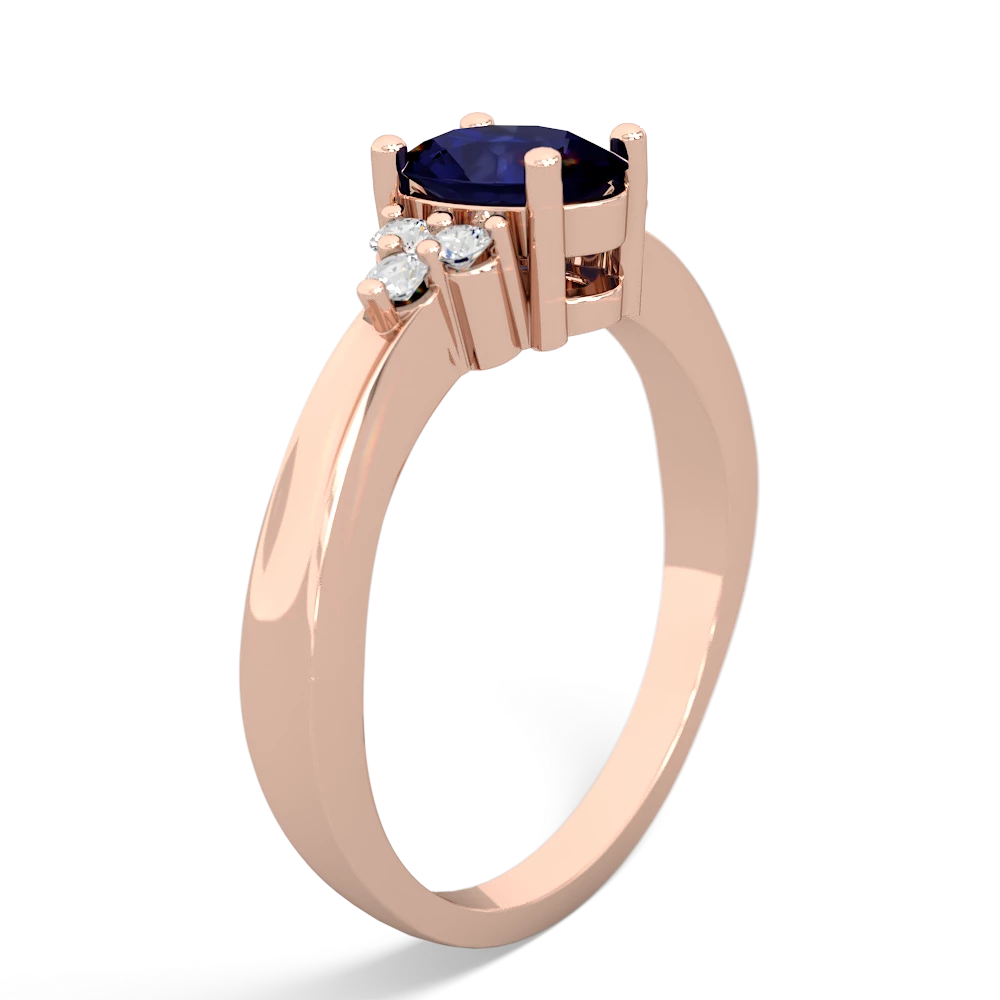 Sapphire Simply Elegant 14K Rose Gold ring R2113