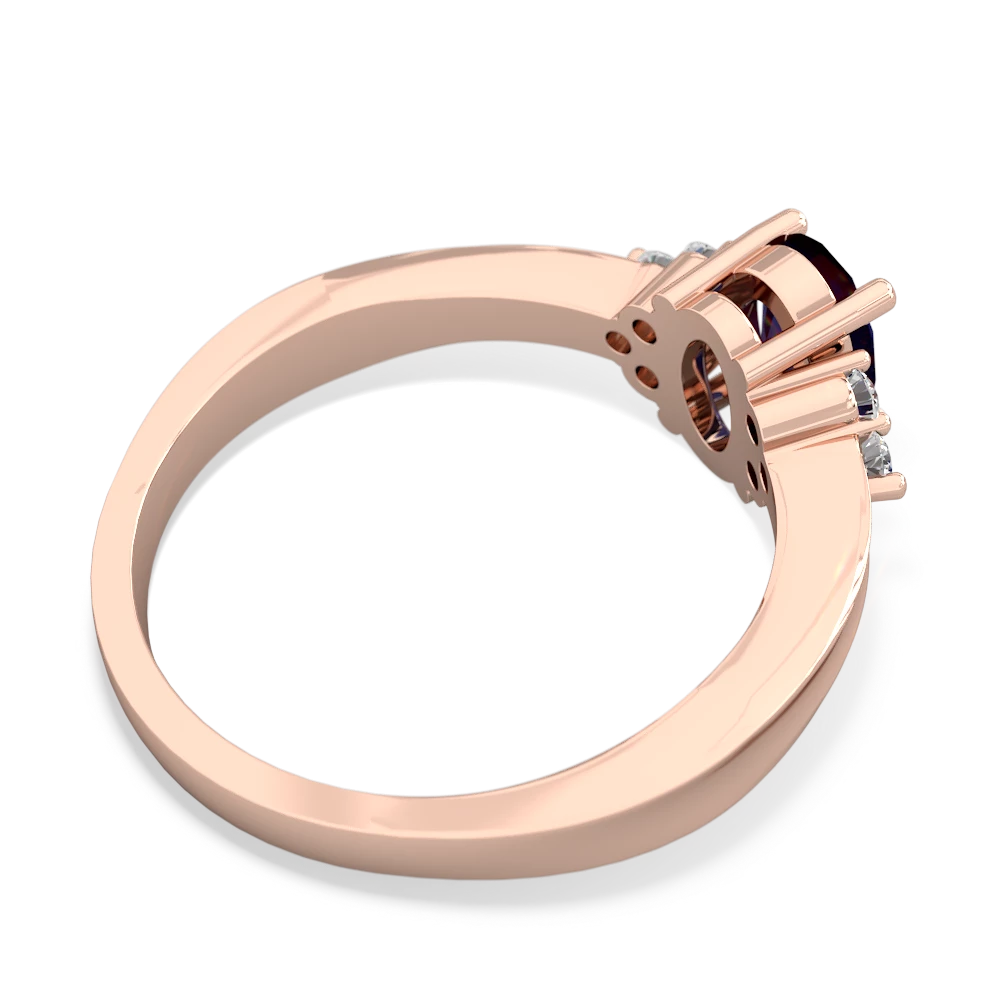 Sapphire Simply Elegant 14K Rose Gold ring R2113