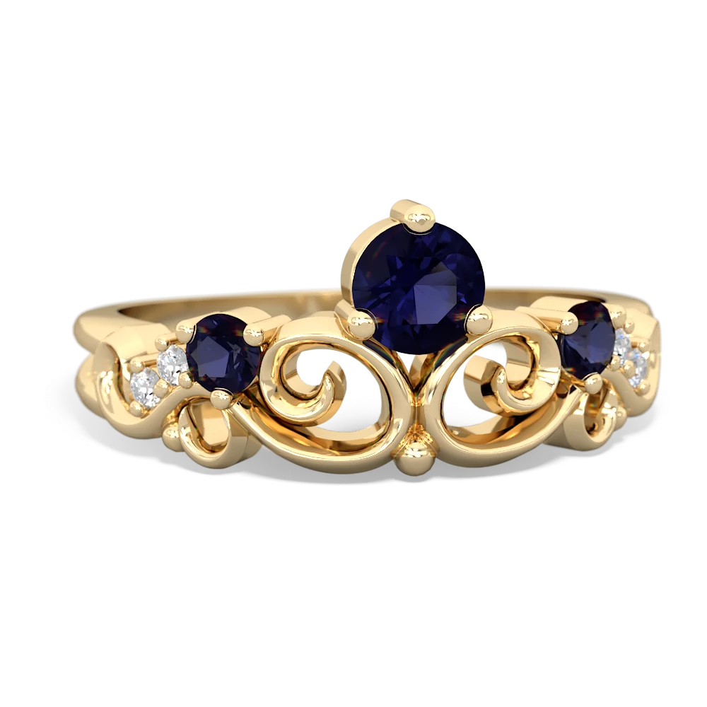 Onyx Crown Keepsake 14K Yellow Gold ring R5740