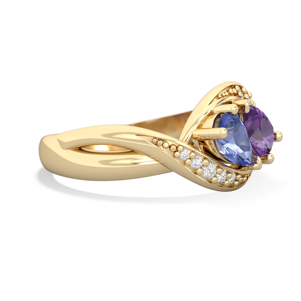 Tanzanite Summer Winds 14K Yellow Gold ring R5342