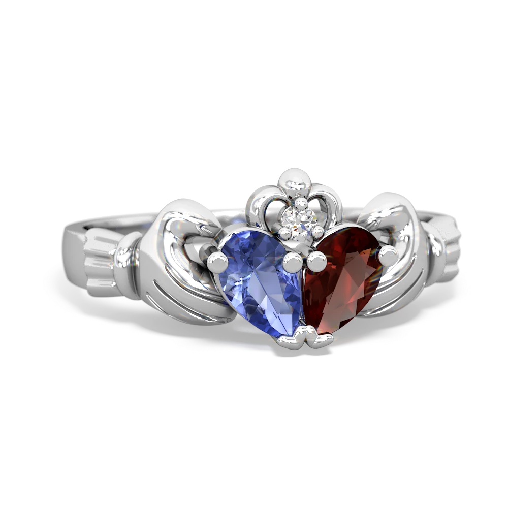 Tanzanite deals claddagh ring