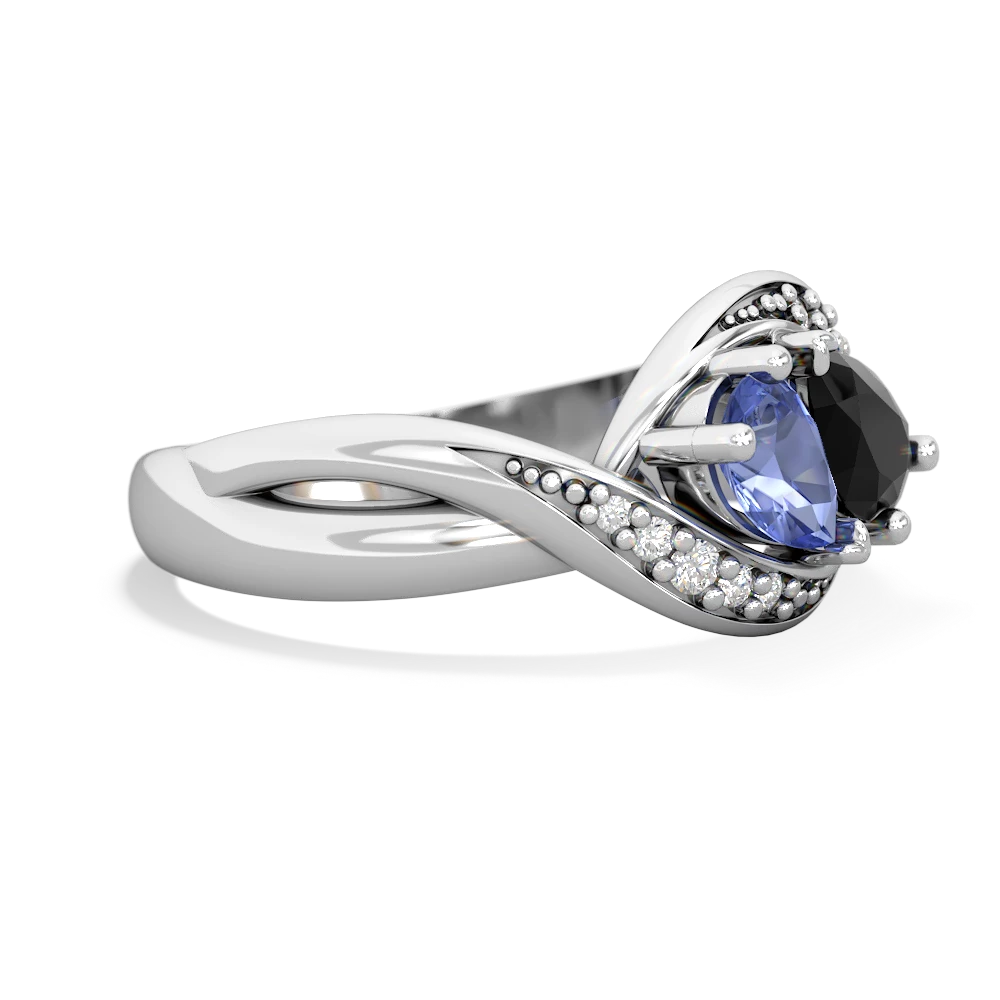 Tanzanite Summer Winds 14K White Gold ring R5342