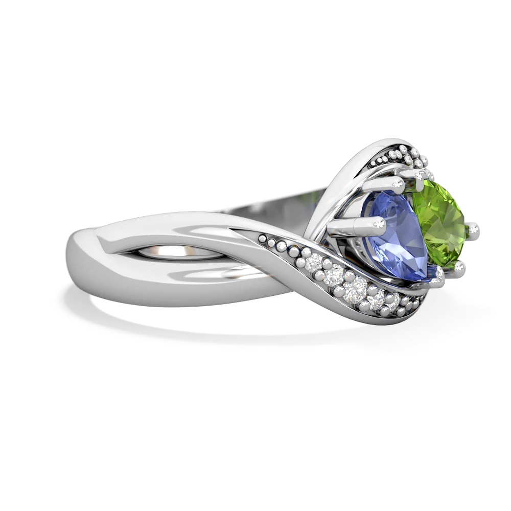 Tanzanite Summer Winds 14K White Gold ring R5342