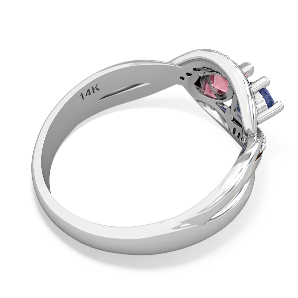 Tanzanite Summer Winds 14K White Gold ring R5342