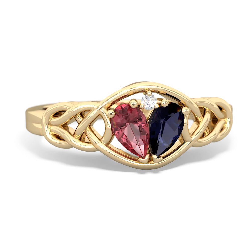 Love Knot Ring 14K Yellow Gold