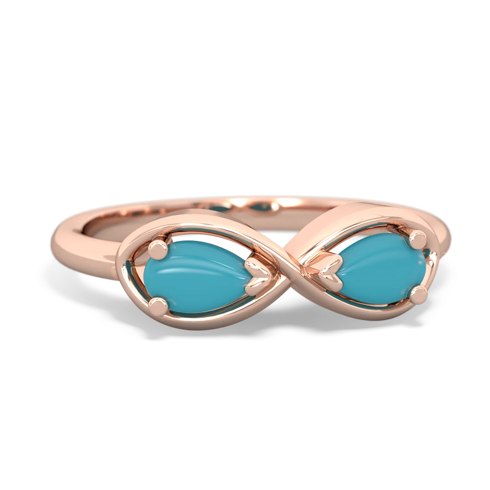 Turquoise hot sale infinity ring