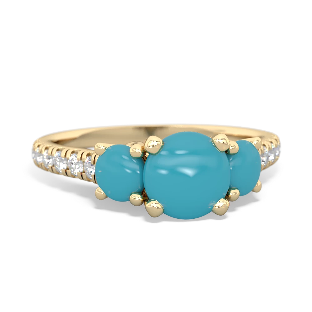 Jade Pave Trellis 14K Yellow Gold ring R5500