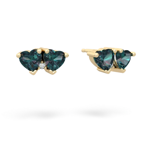 alexandrite-alexandrite  earrings