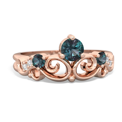 sapphire-peridot crown keepsake ring