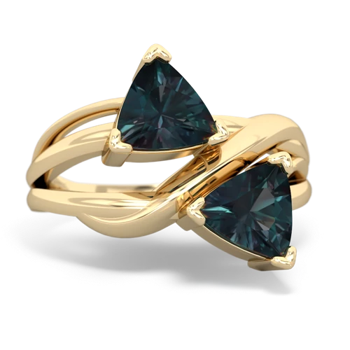 alexandrite-alexandrite filligree ring