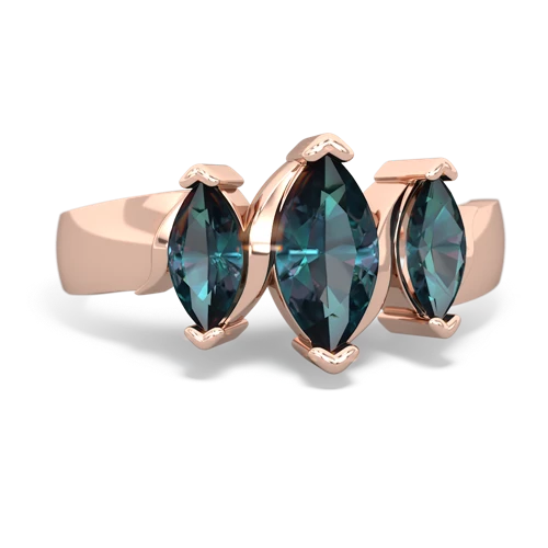 sapphire-alexandrite keepsake ring