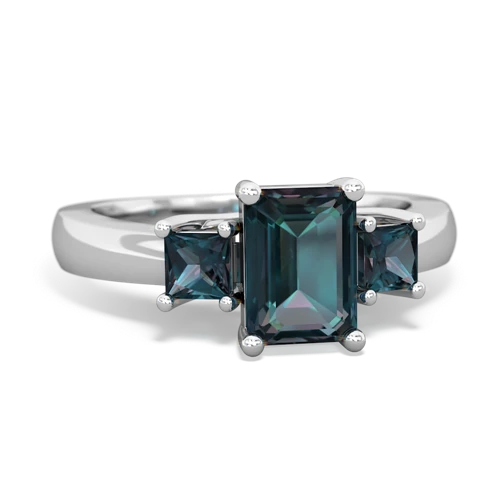 blue topaz-ruby timeless ring