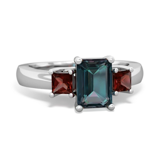 alexandrite-garnet timeless ring